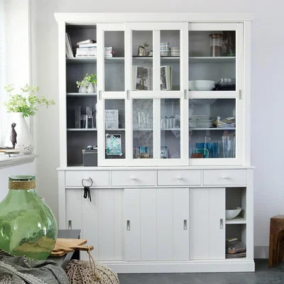 Cuckooland Woood Lagos Display Cabinet - Black