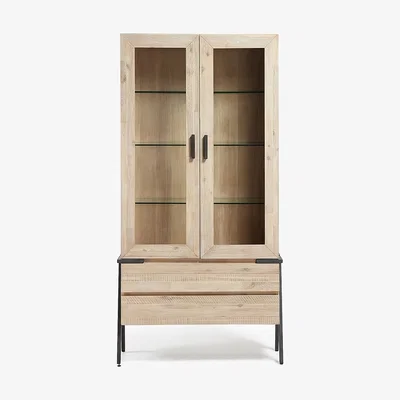 Cuckooland Disset Solid Acacia Wood Display Cabinet