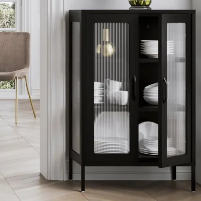 Dunelm Marsh 2 Door Display Cabinet