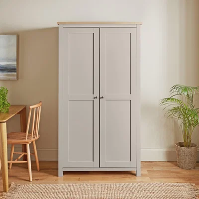 Dunelm Olney Double Kitchen Larder Unit, Stone Stone