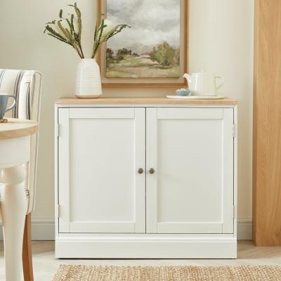 Dunelm Churchgate Panel Door Base Unit Ivory