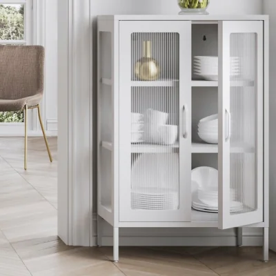 Dunelm Marsh 2 Door Display Cabinet