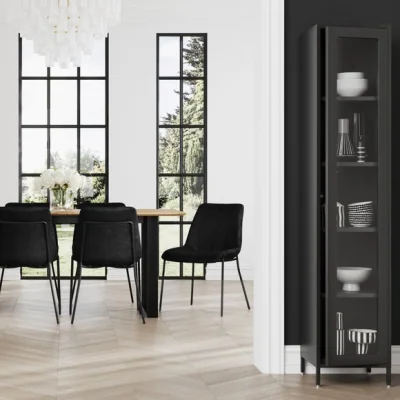 Dunelm Frank 1 Door Display Cabinet