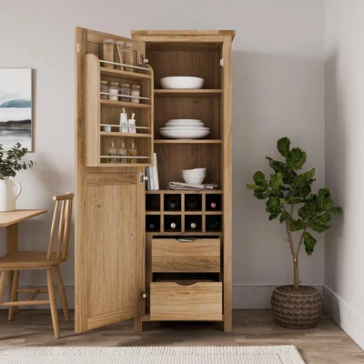 Dunelm Olney Compact Kitchen Larder Unit Oak