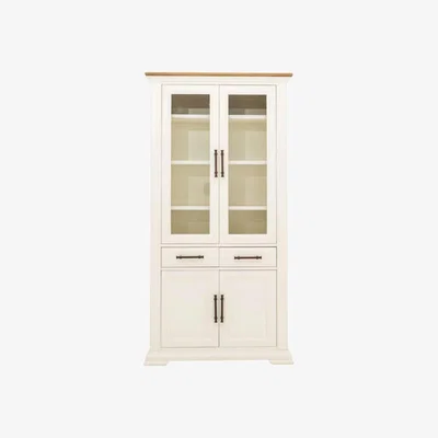 Furniture Village Pattern Display Cabinet