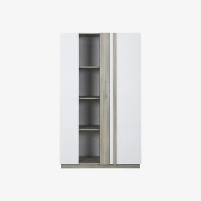 Furniture Village Vue 2 Door Display Unit - White