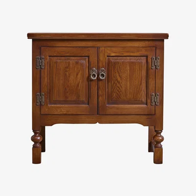 Furniture Village Old Charm Aldeburgh Double Pedestal Cabinet - Brown