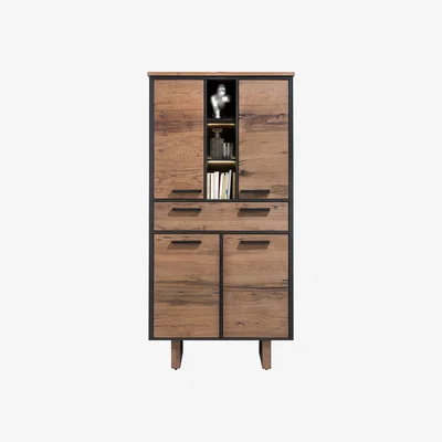 Furniture Village Habufa - Austin 4 Door 1 Drawer Tall Cabinet