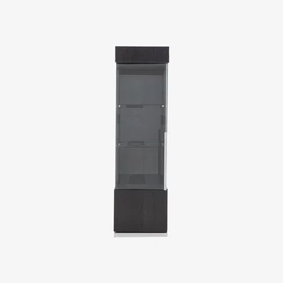 Furniture Village ALF - St Moritz 1 Door Right Hand Curio Cabinet - Grey