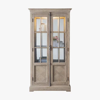Furniture Village Riviera Display Cabinet - Brown - By Furniture Village