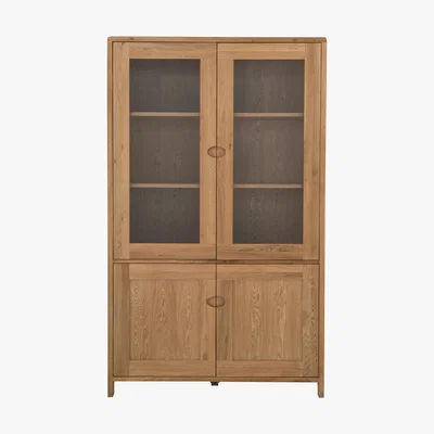 Furniture Village Ercol - Bosco Display Cabinet - Brown