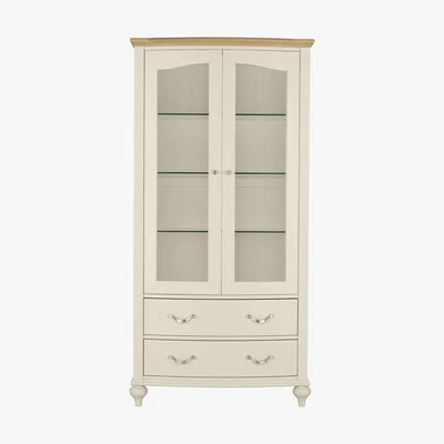 Furniture Village Furnitureland - Annecy Display Cabinet - Cream