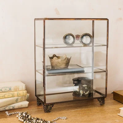 Graham & Green Small Glass Display Cabinet