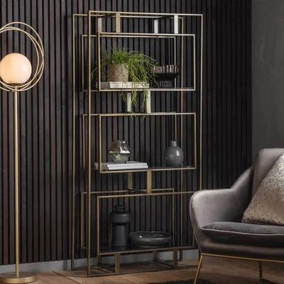 Knees Kirton Metal Display Unit - Bronze
