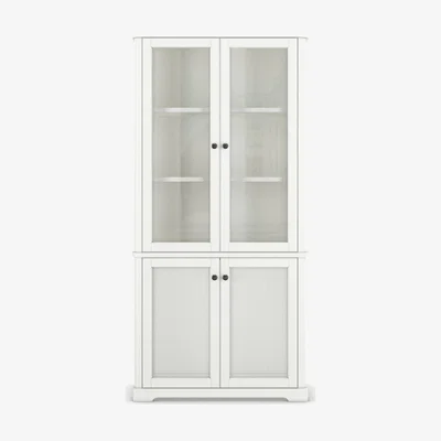 Marks & Spencer M&S Willow Display Cabinet - 1SIZE - Soft White, Soft White