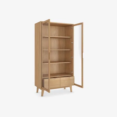 Marks & Spencer M&S Nord Display Cabinet - Oak, Oak