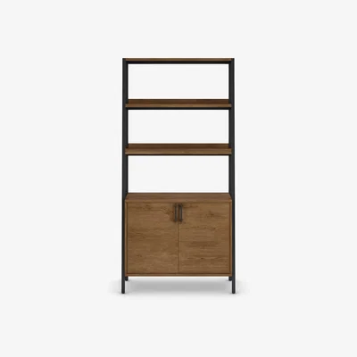 Marks & Spencer M&S Brookland Display Cabinet - Black Mix, Black Mix