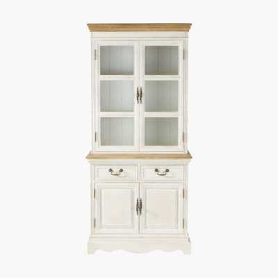 Maisons du Monde Cream China Cabinet Léontine