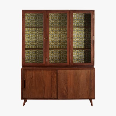 Maisons du Monde Vintage solid mango wood 5-door sideboard Lucette