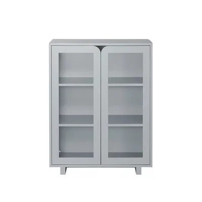 Nordic Nest 1898 Vidja low display cabinet Grey