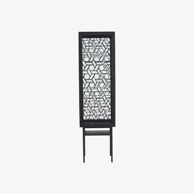 Nordic Nest Warm Nordic Enigma display cabinet Black