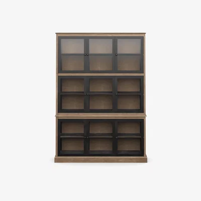 OKA Pentomino Display Cabinet - Natural