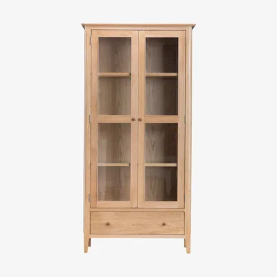 Oak&More Sadie Oak Display Cabinet