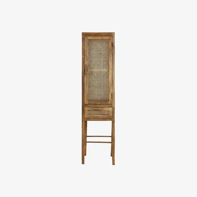 Olivia's Light & Living Nipas Tall Cabinet Brown
