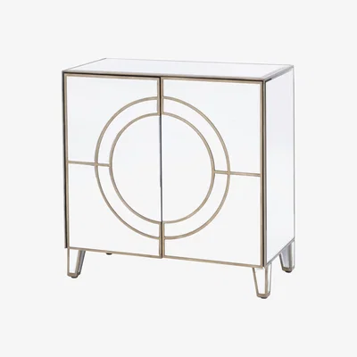 Olivia's Libra Claridge Circle Link 2 Door Cabinet