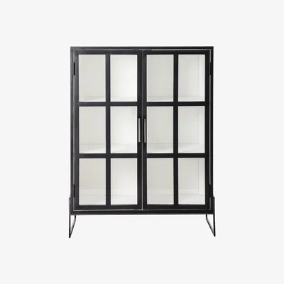 Olivia's Bloomingville Opal Cabinet Black