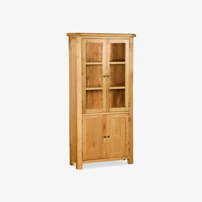 Downtown Downtown Ascot Display Cabinet, Wood