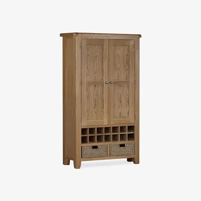 Downtown Juniper Larder Unit - Smoked Oak In SmokedOak