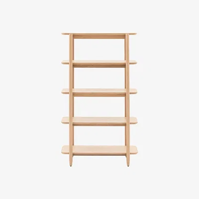 Perch and Parrow Modaro Open Display Unit in Natural, Large