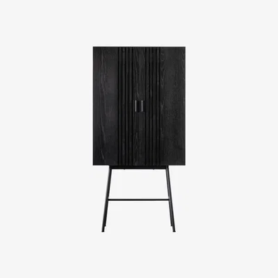 Perch and Parrow Hunky-Dory Drinks Cabinet in Black