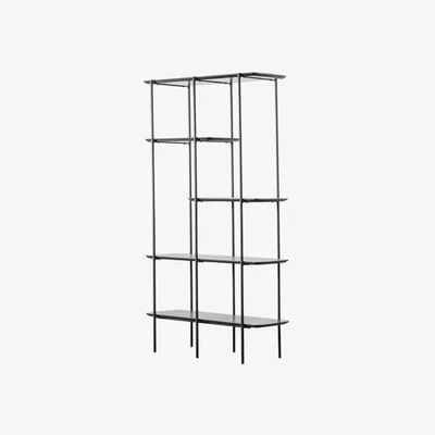 Perch and Parrow Keepsies Open Display Unit Black Faux Marble