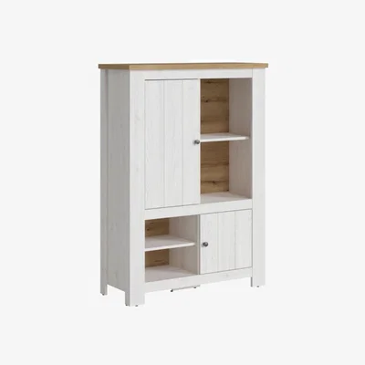 The Range Celesto Display Cabinet - White / 4