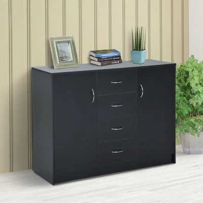 The Range Cabinet Cupboard Unit  - Black
