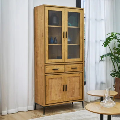 The Range Isabella Display Cabinet - Brown