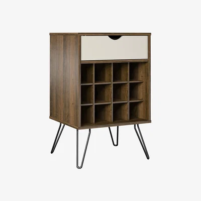 The Range concord beverage storage stand - Brown Oak