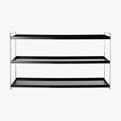 Amara Kartell - Trays Shelving Sideboard - Black