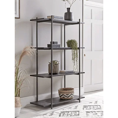 Cox and Cox Black Ash Shelf Unit