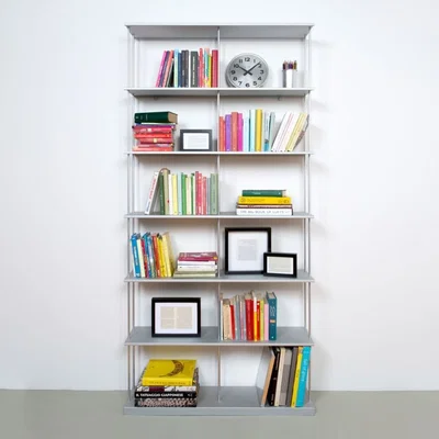 The Conran Shop Krossing Maxi Shelving Unit 100 x 200cm Aluminium