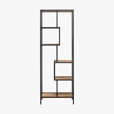 Dunelm Urban Rustic Tall Shelving Unit Natural