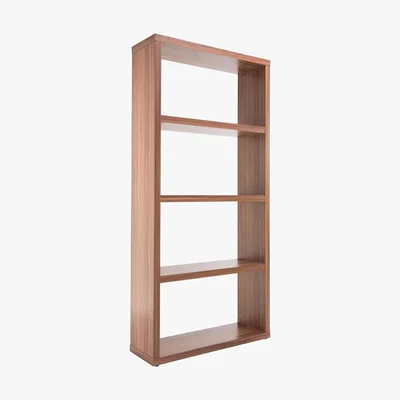 Dunelm Maine Wide Bookcase Brown