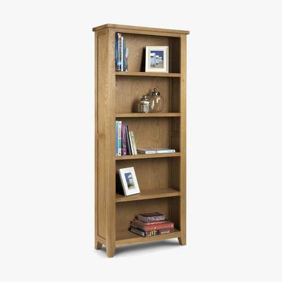 Dunelm Astoria Oak Tall Bookcase Brown