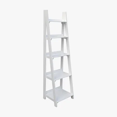Dunelm Nautical Wooden Ladder Shelves White White
