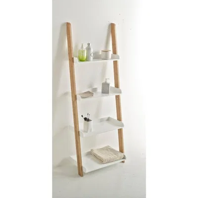 La Redoute LINDUS Bamboo Ladder Bathroom Shelving Unit