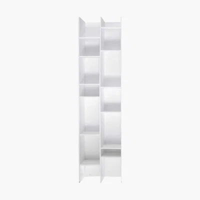Maisons du Monde Bookcase column in white Osaka