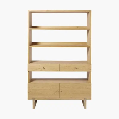 Maisons du Monde 2-Drawer 2-Door Shelving Unit Karla