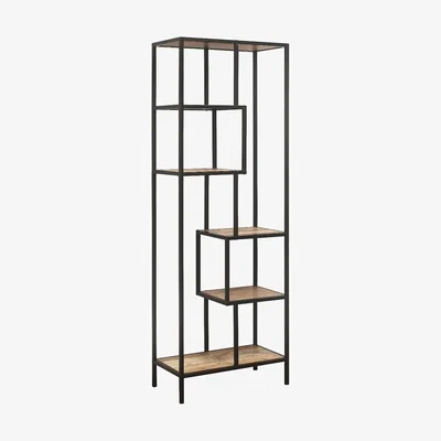 Oak&More Wallis Rustic Tall Shelving Unit